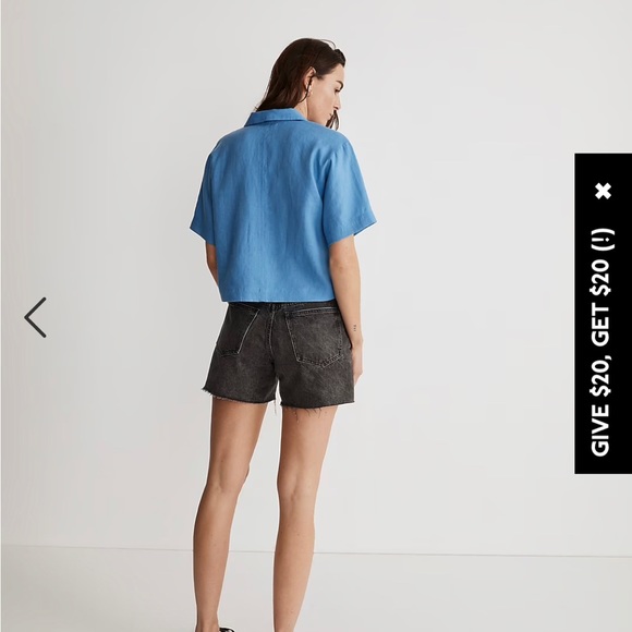 Madewell 100% Linen Resort Shirt - Picture 3 of 6